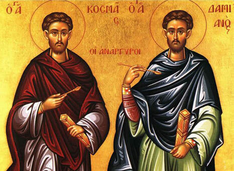 The Saints Cosmas and Damian.