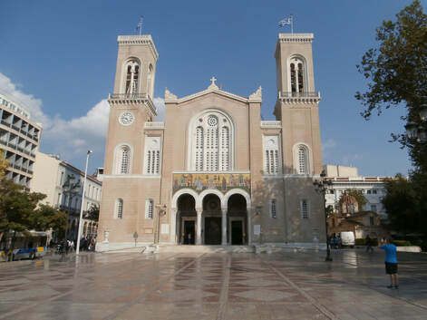 The Metropolis Cathedral of the Annunciation, Athens.