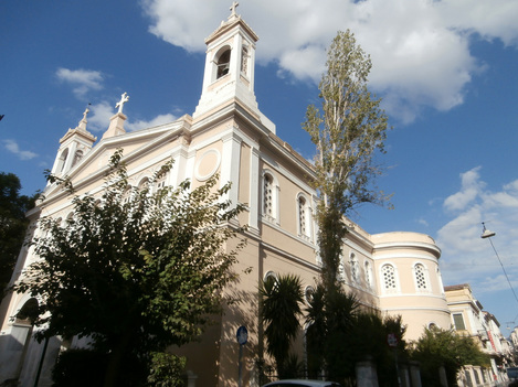 The church of Agia Eirini on Agias Eirinis Square.