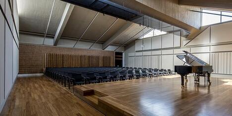 The Athens Conservatoire. Garoufalis Concert Hall.