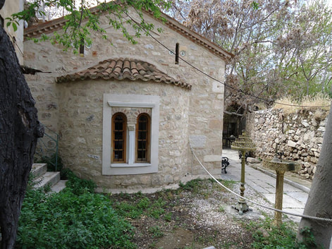 The church of Agios Elissaios.