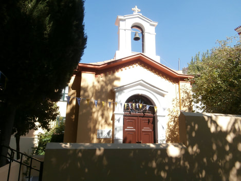 The church of Agia Anna, Plaka.