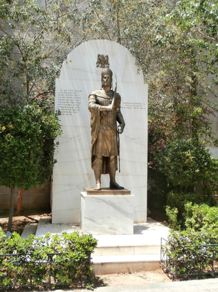 Agios Constantinos XI, the last Byzantine Emperor