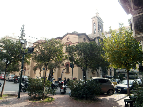 The church of Agios Georgios Karytsis, Athens