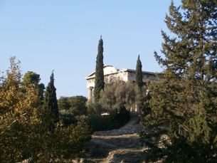 The Temple of Hephaestos.