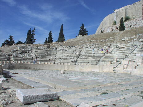“The Theater of Dionysos” by Sébastien Bertrand is licensed under CC BY 2.0