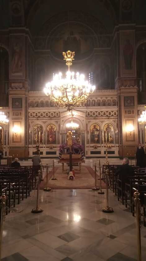 The Metropolis Cathedral interior. Photo courtesy Nektarios Makristathis.