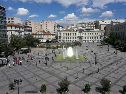 Kotzia Square, as seen from the City Hall. Photo Credit: Andreas Varelas.