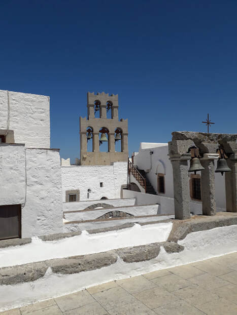 Patmos. The Monastery, Chora. Photo Credit: Sophia Yiannakou.