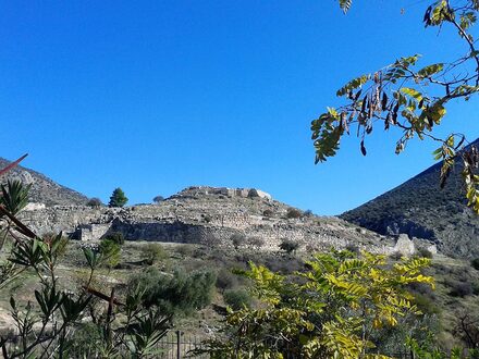 The citadel at Mycenae. Photograph courtesy of Marietta Makri.
