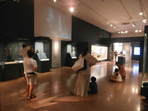 Exhibits from the Antikythera exhibition at the National Archaeological Museum.