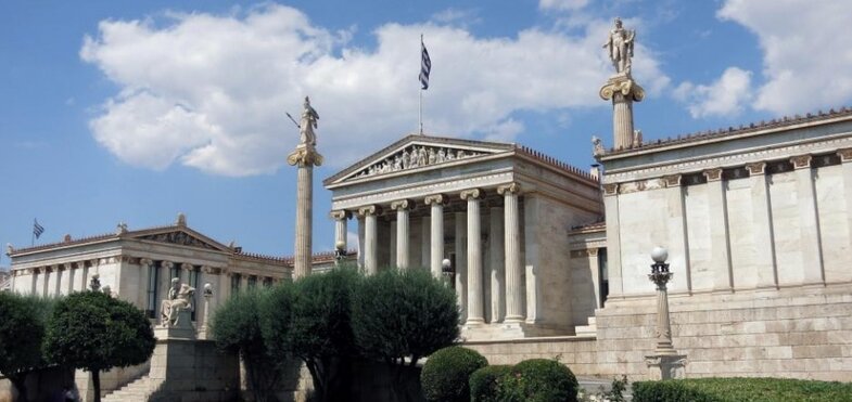 The University of Athens Central Building.