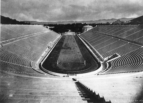 The Panathenaic Stadium at 1896.