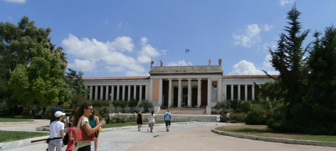 The Greek National Archaeological Museum in Athens.