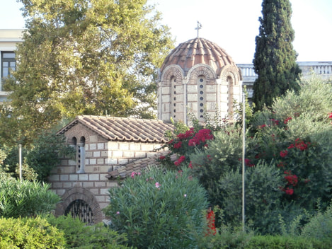 The church of Agioi Assomatoi, Athens.