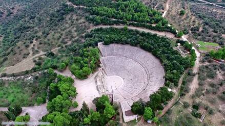 The Epidavros Ancient Theater. © The Archaeologist.