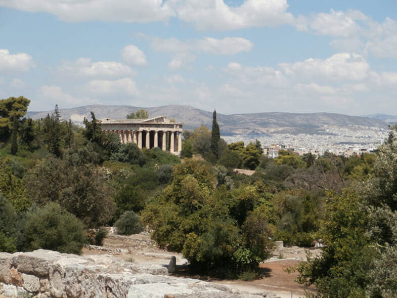 The Temple of Hephaestos, Athens.
