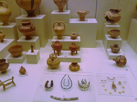 From the collection of the Mycenae Museum.