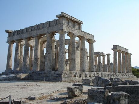 The Aphaia Temple, Aegina.